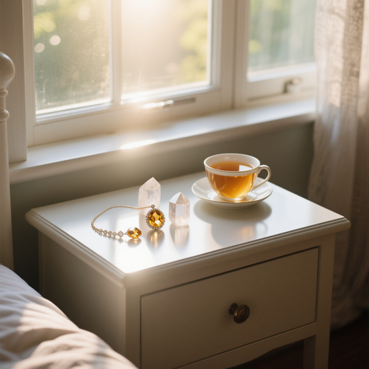 🔮 Gemstone Rituals: How I Use Crystals to Start and End My Day