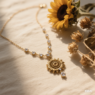 🌻 Sunshine Around My Neck: Why This Sunflower Pendant Became My Daily Joy