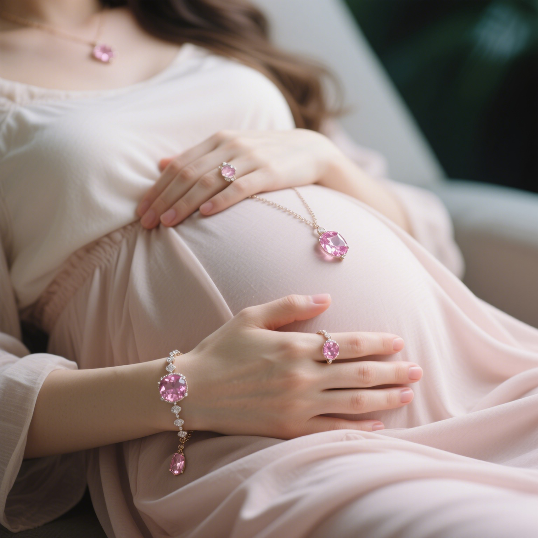 🌸 How Wearing Energy Jewelry Helped Me During My Pregnancy Journey