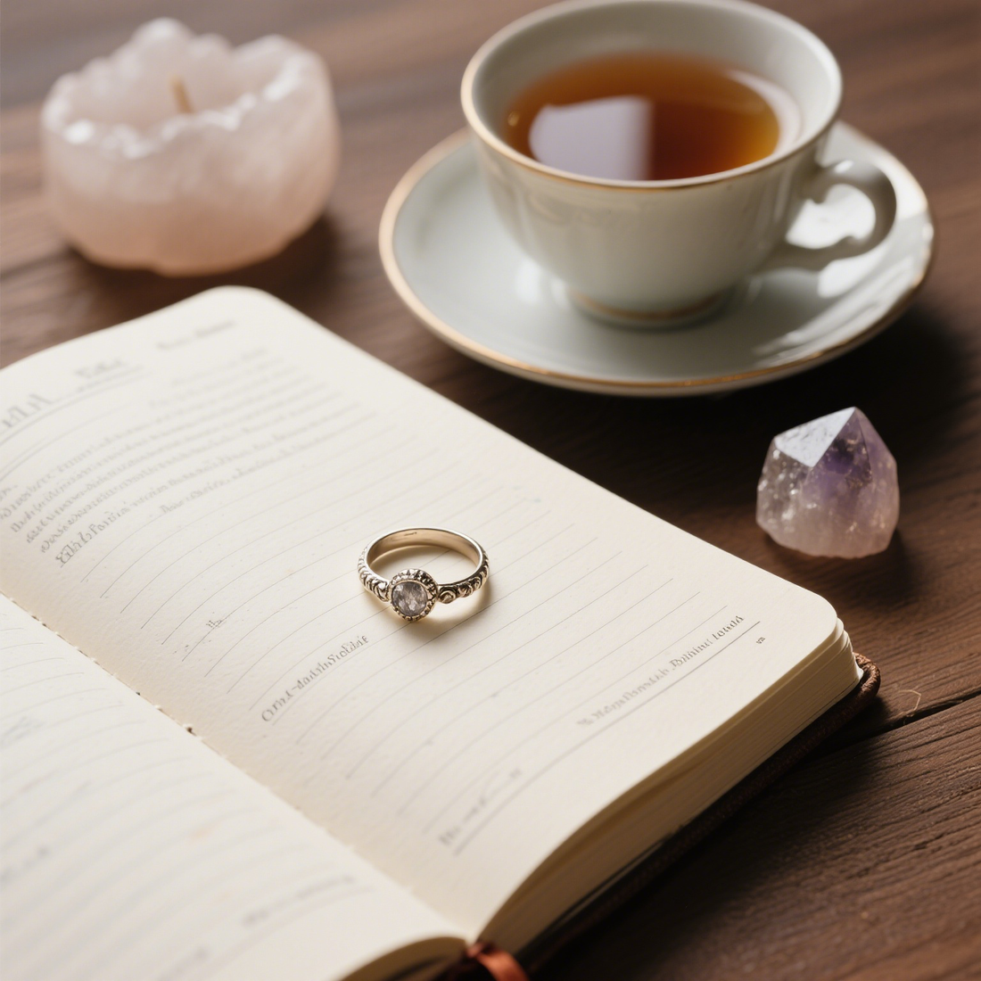 💍 Wearing My Healing: The Emotional Journey Behind My Favorite Gemstone Ring
