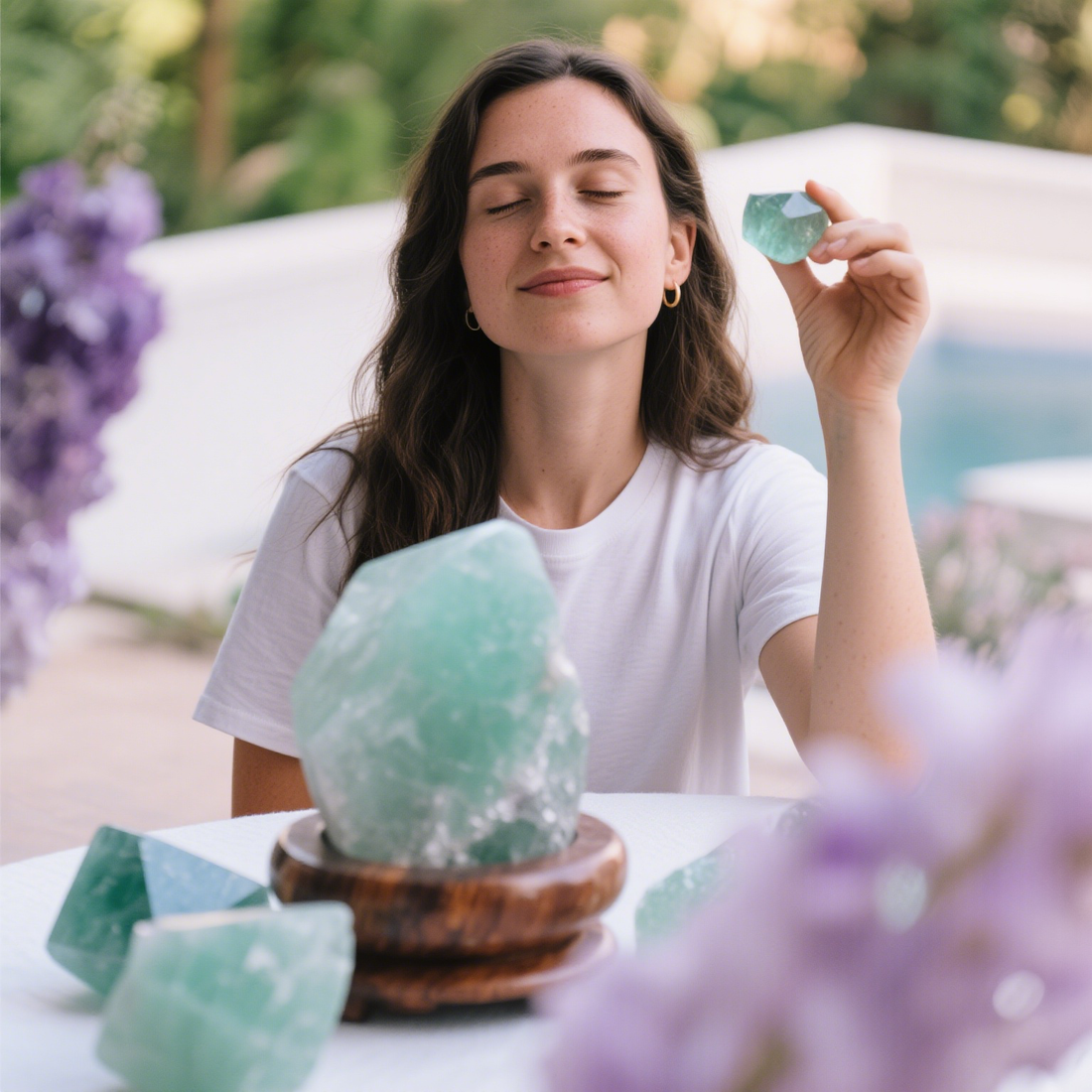 💎 From Overthinking to Inner Peace: My Experience with Fluorite & Focus