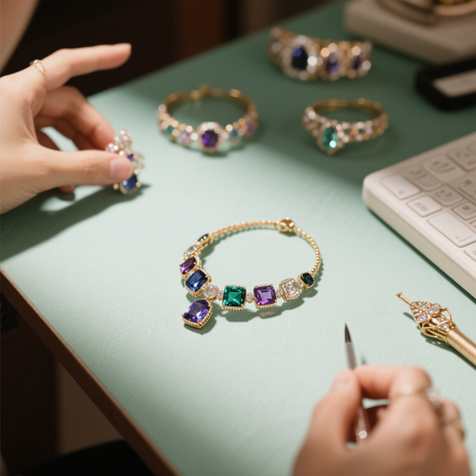 Gemstone Jewelry: Unlocking Creativity and Focus at Work