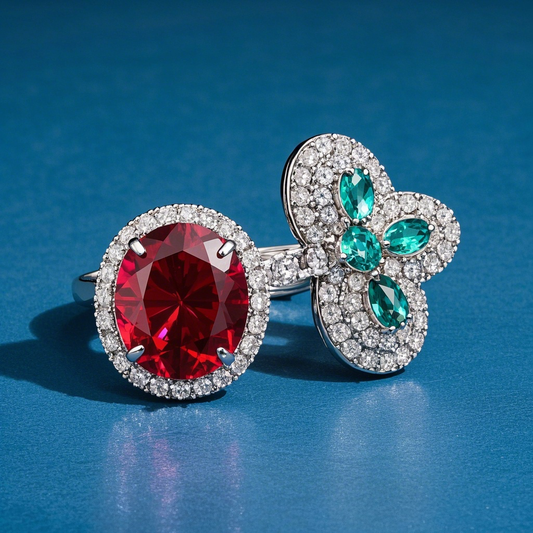 💎 Gemstone Jewelry Trends 2025-Bold Colors, Asymmetrical Designs, and More ✨