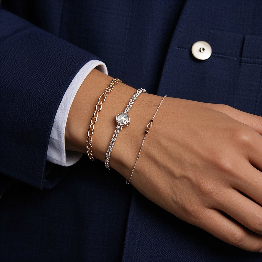 Layering Fine Jewelry: A Stylish Guide to the Shirt's Third Button Rule