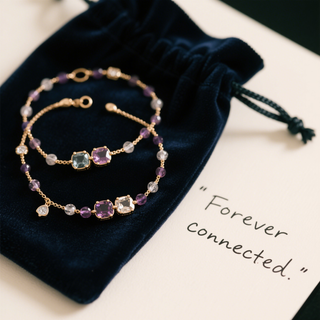 💌 My Long-Distance Love Story & the Gemstone Bracelet That Kept Us Connected