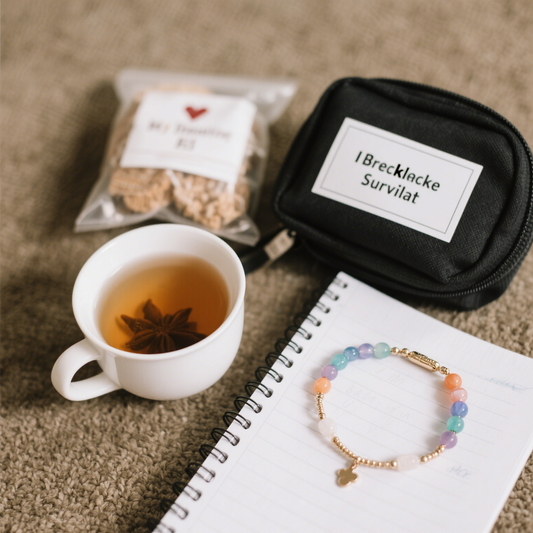 💔 My Breakup Survival Kit: Tea, Journaling & My Energy Bracelet