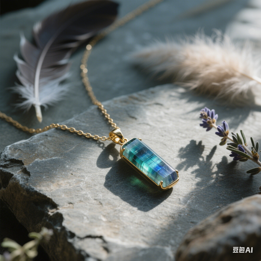 🔮 The Necklace That Sparked My Energy Reset: Why I Chose Labradorite
