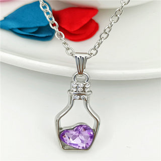 GEMURO: High-End Winter Crystal Necklace for Women 🌟⚡