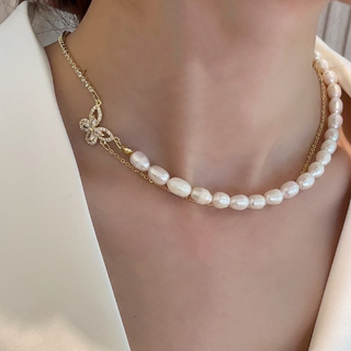 ✨ GEMURO Freshwater Pearl Necklace