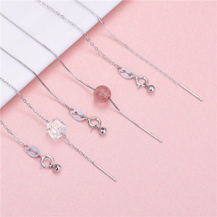 GEMURO ✨ Austrian Crystal Aurora Sugar Cube Earrings | AB Color Handmade Beaded Jewelry