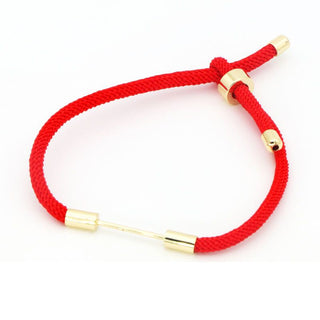 🔴 Milan Red Woven Bracelet – A Sacred Knot of Protection & Elegance ✨