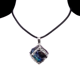 GEMURO ✨ Imitation Crystal Rough Stone Cube Necklace