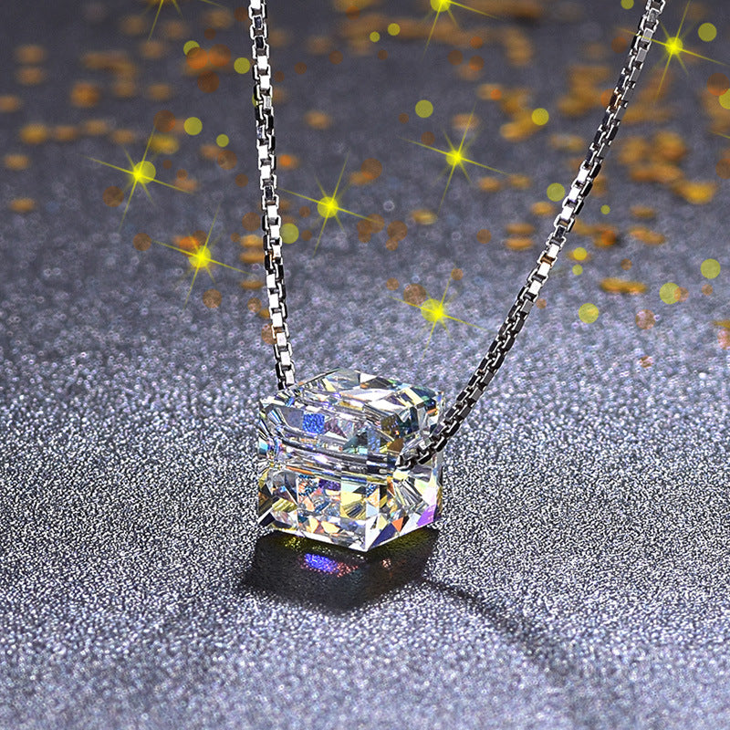 GEMURO ✨ Austrian Crystal Aurora Sugar Cube Earrings | AB Color Handmade Beaded Jewelry