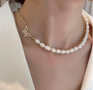 ✨ GEMURO Freshwater Pearl Necklace