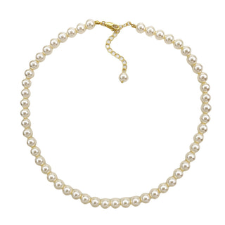 ✨French Retro Pearl Necklace | High-End Champagne Color | Shijia Inspired High Gloss Fashion Jewelry