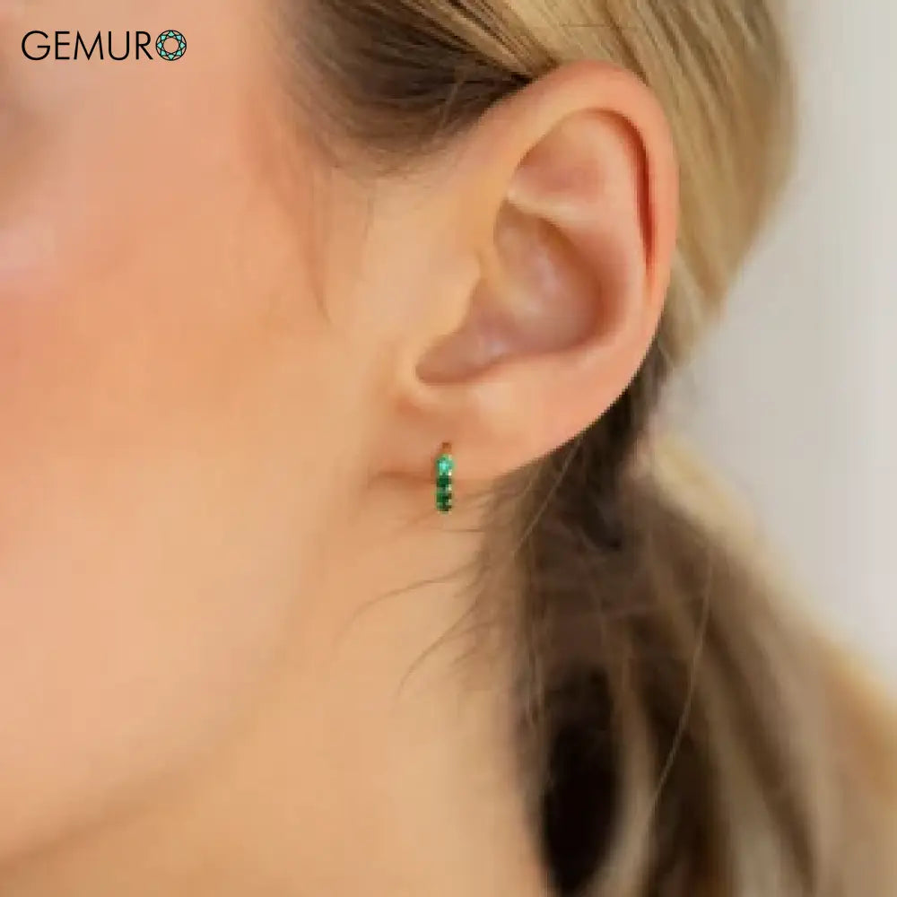GEMURO Emerald Vitality Earrings
