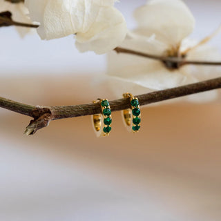 GEMURO Emerald Vitality Earrings