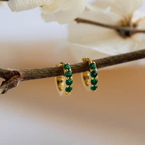 GEMURO Emerald Vitality Earrings